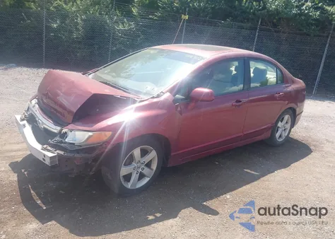 2008 Honda Civic Ex z USA, uszkodzony, nr VIN 1HGFA16818L048502